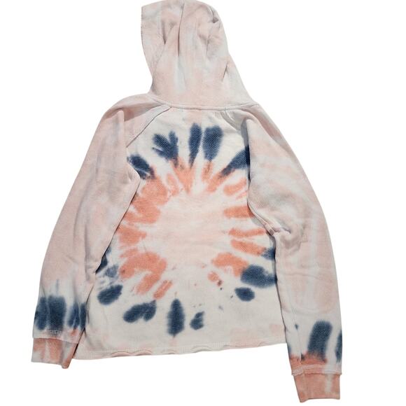 Girls Tie Dyed Hoodie Santa Cruz Santa Cruz Beach Boardwalk Girls Large/Size 14 - Picture 3 of 4